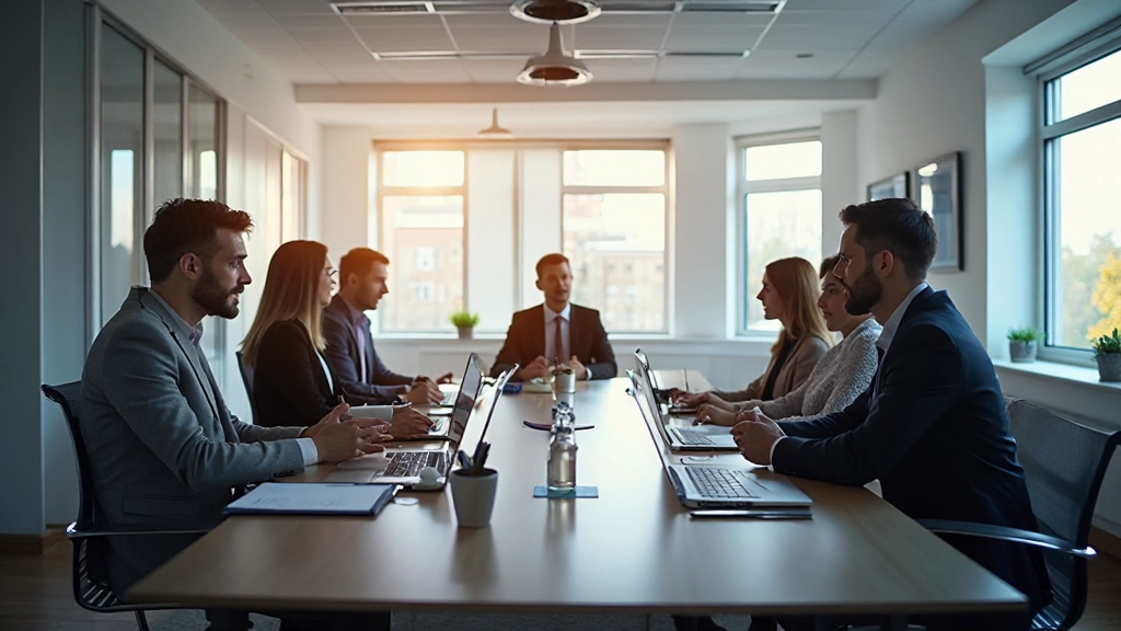 Modern leadership training session at Zenith Leadership Institute