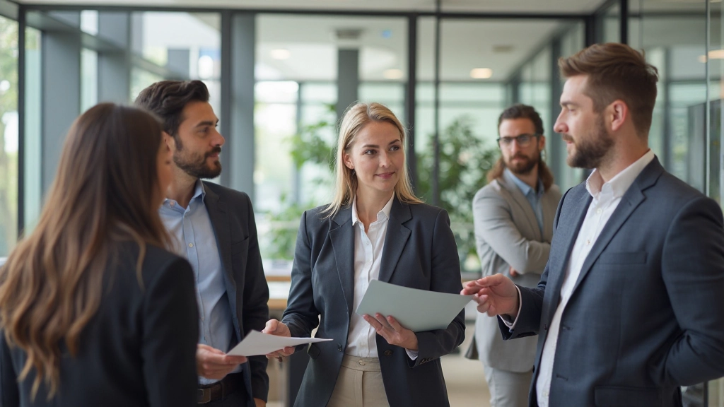 Team building and organizational culture workshop with diverse professionals